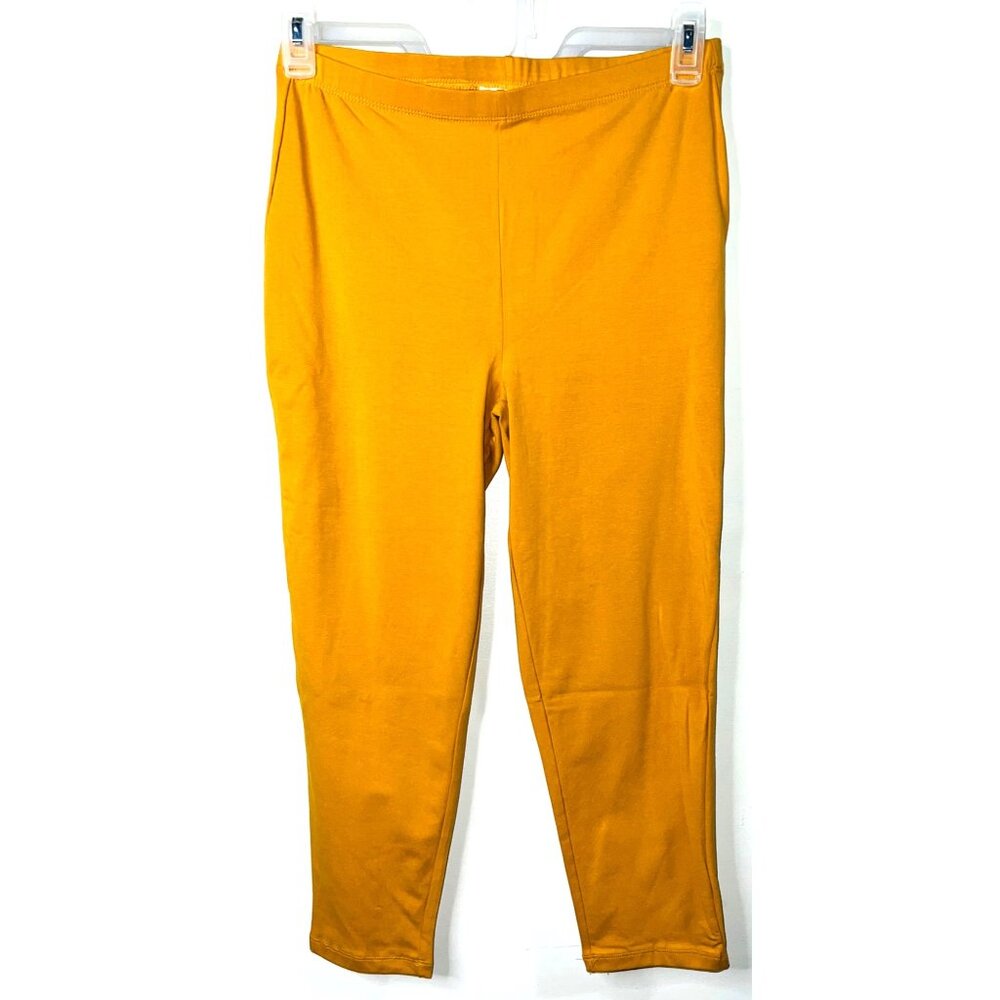 Zenana Mustard Yellow 2-Piece Set: Bralette & High-Waist Leggings 1X - Picture 2 of 9